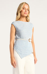 Simmons Short Sleeve Top - Blue