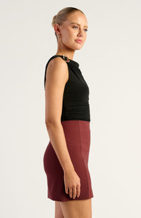 Emari Jersey Top - Black