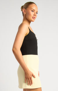 Carmen Singlet Bodysuit - Black