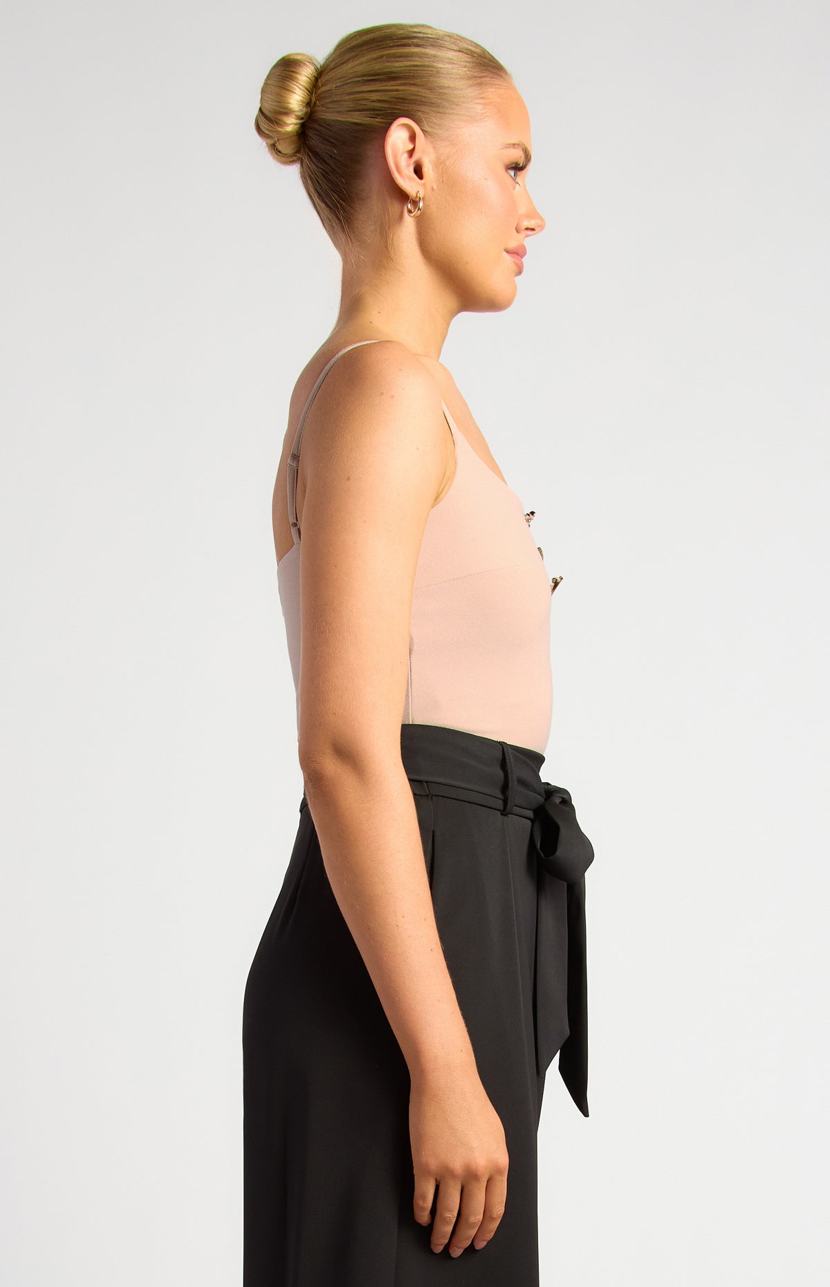 Carmen Singlet Bodysuit - Stone