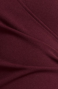 Ambre Halter Top - Dark Wine