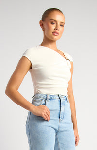 Saachi Top - White