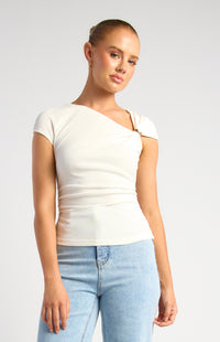 Saachi Top - White