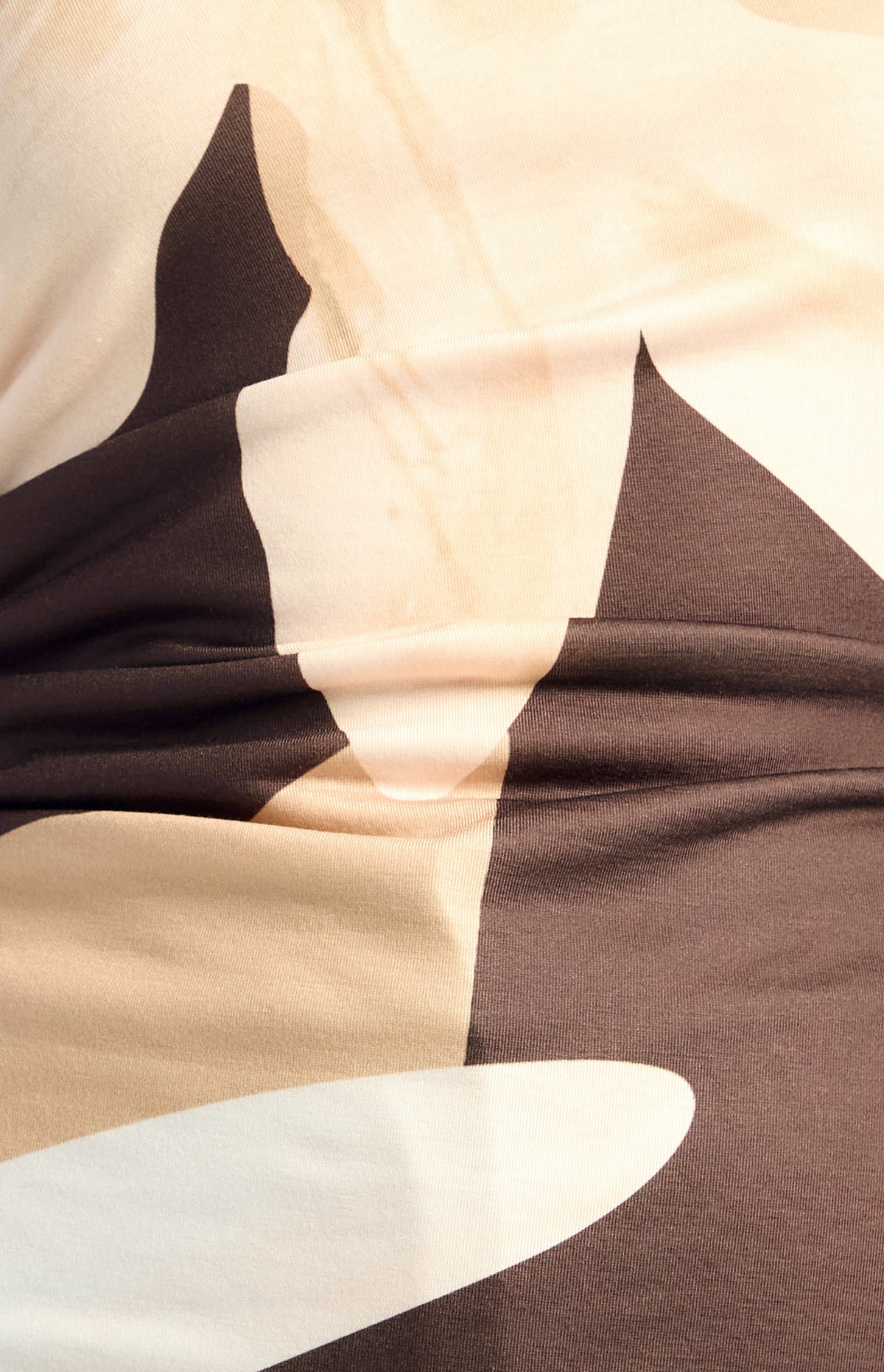 Como Short Sleeve Floral Top - Espresso