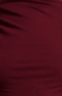 Margot Long Sleeve Top - Merlot