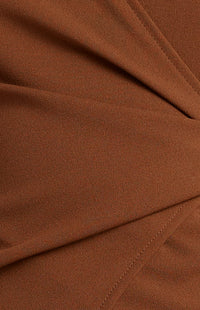 Morgane Long Sleeve Top - Espresso