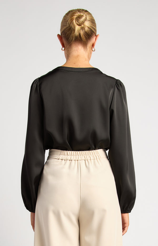 Ambrose Long Sleeve Shirt - Black