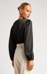 Ambrose Long Sleeve Shirt - Black
