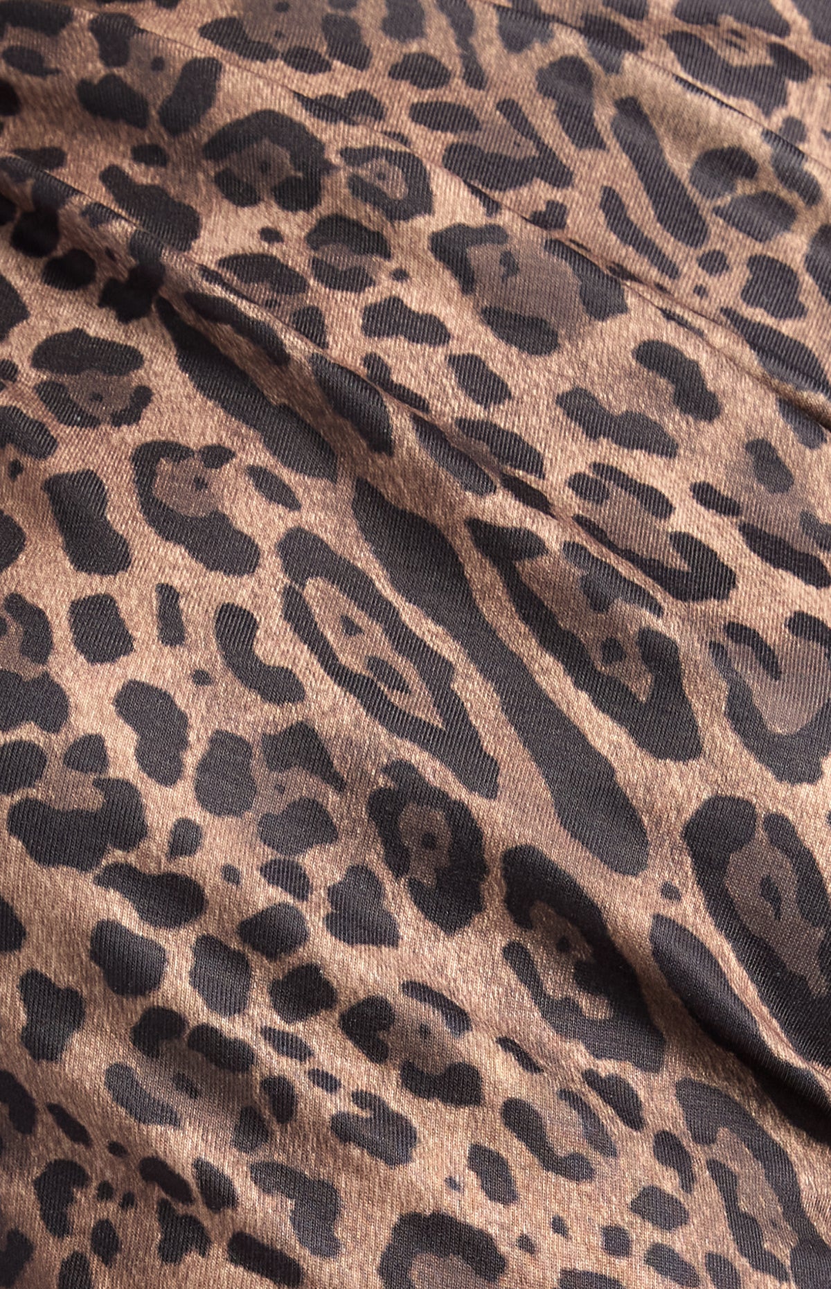 Jordin Long Sleeve Top - Leopard