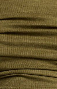 Andrews Sheer Top - Dark Olive