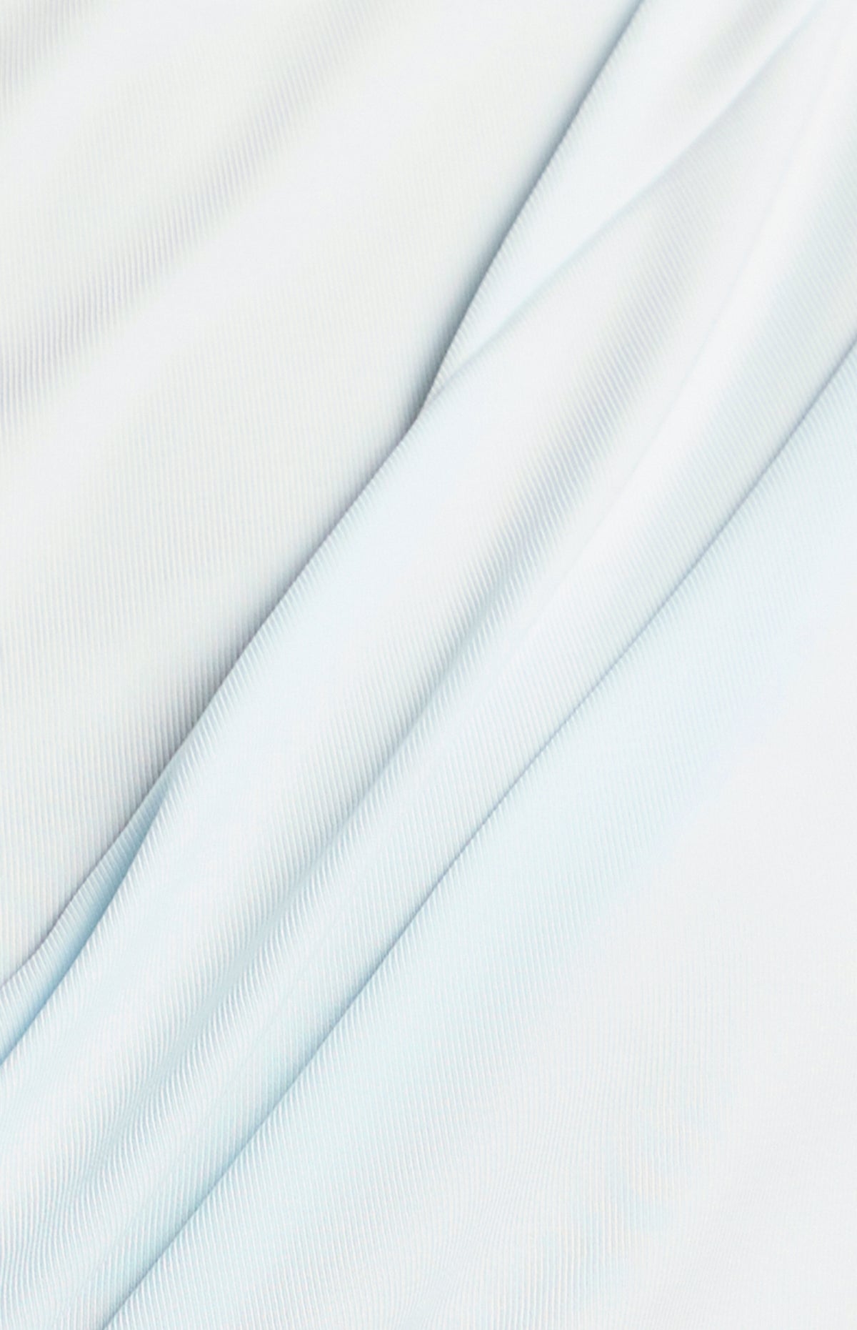 Summer Cowl Neck Top - Icy Blue