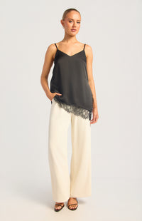 Tove Satin Top - Black