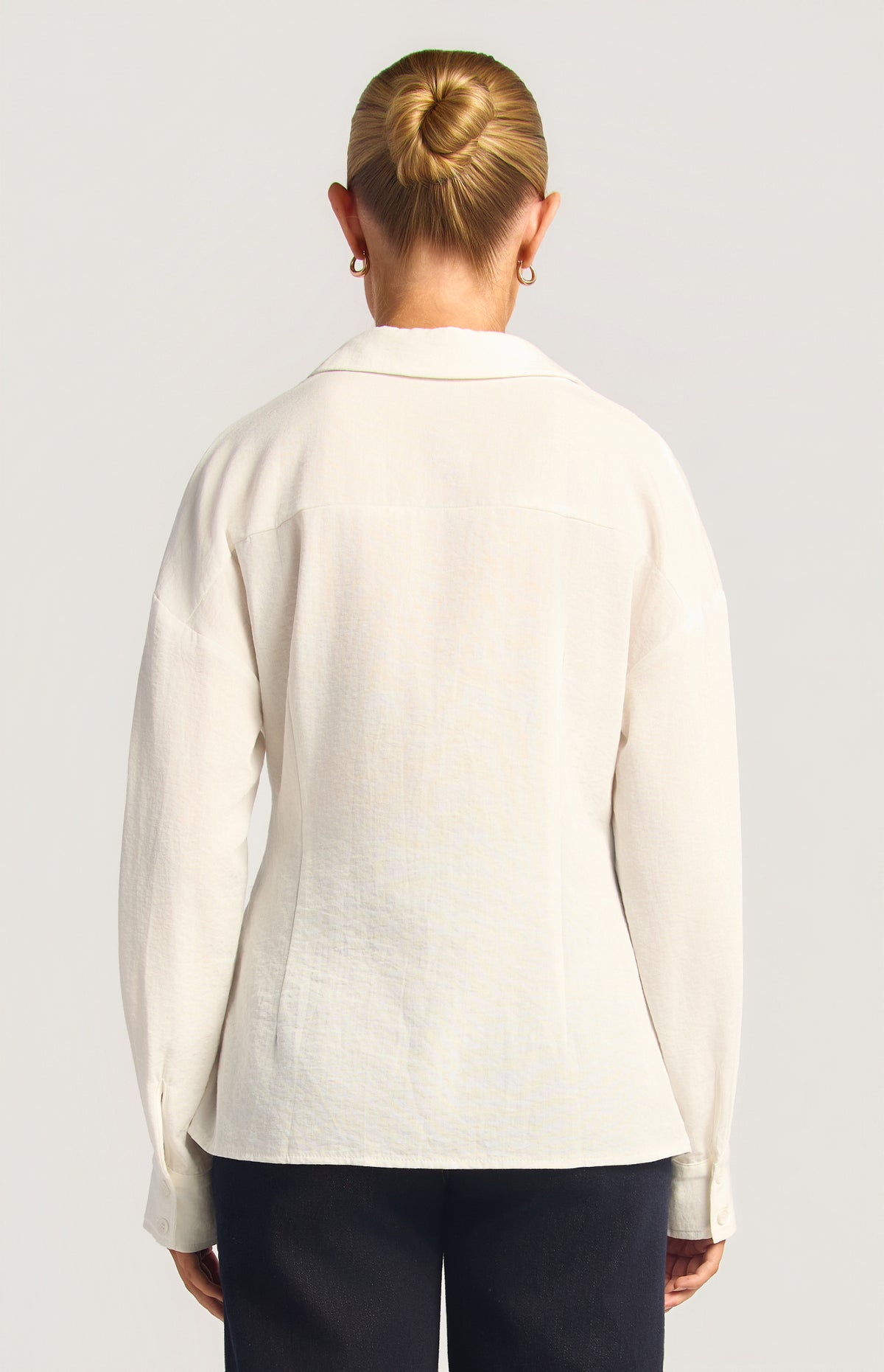Arnie Button-Up Shirt - White