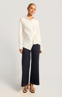 Arnie Button-Up Shirt - White