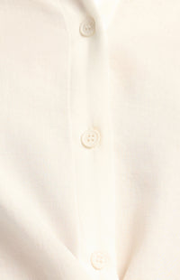 Arnie Button-Up Shirt - White