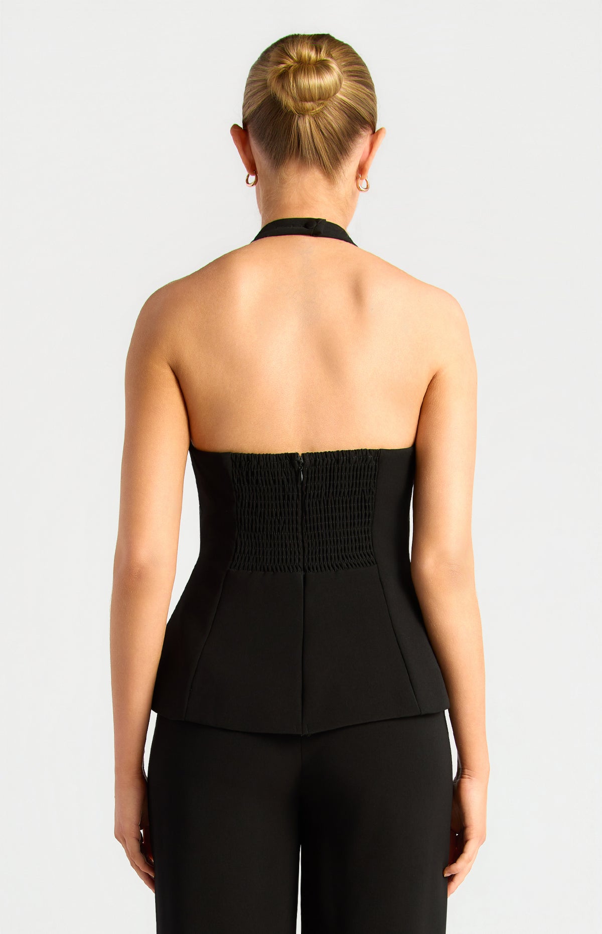 Tarlie Vest Top - Black