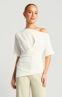 Milani Off-Shoulder Top - Ivory