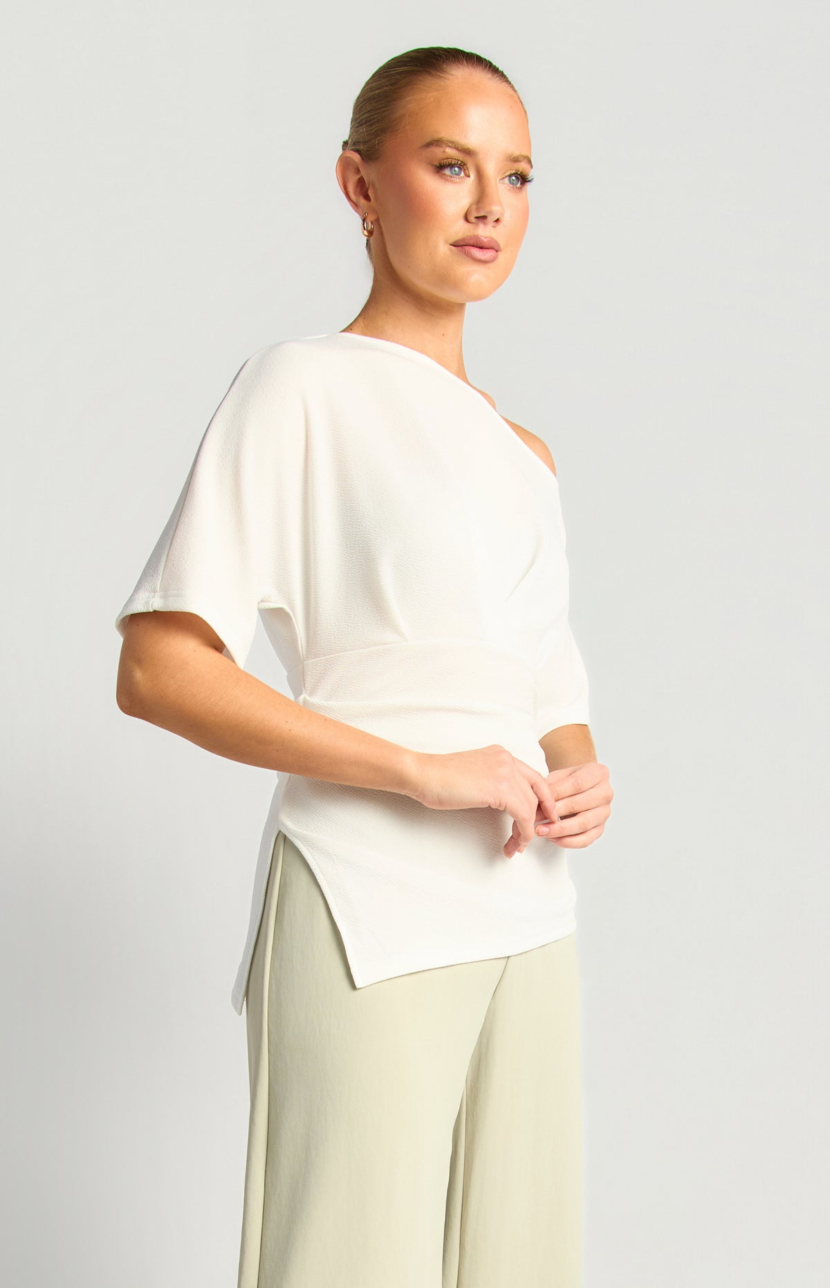 Milani Off-Shoulder Top - Ivory