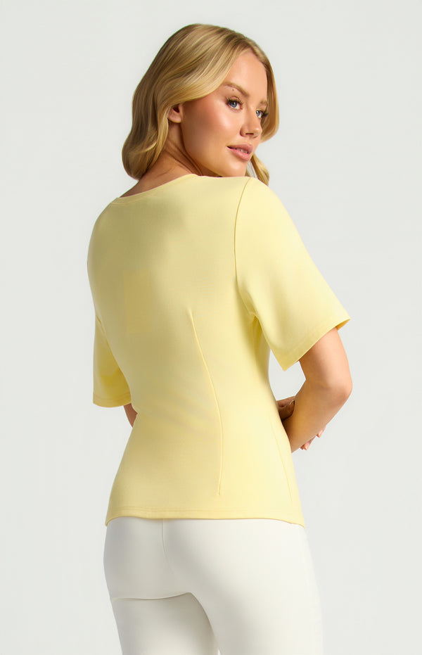 Yulissa T-Shirt - Lemon