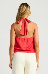 Imme Halter Top - Red