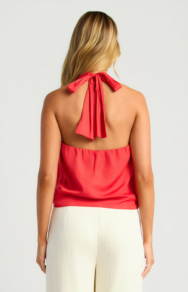 Imme Halter Top - Red