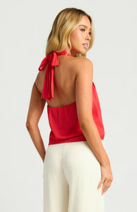Imme Halter Top - Red