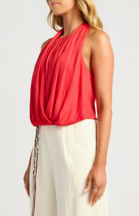 Imme Halter Top - Red