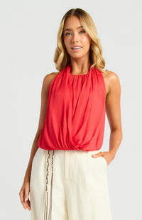 Imme Halter Top - Red