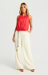 Imme Halter Top - Red