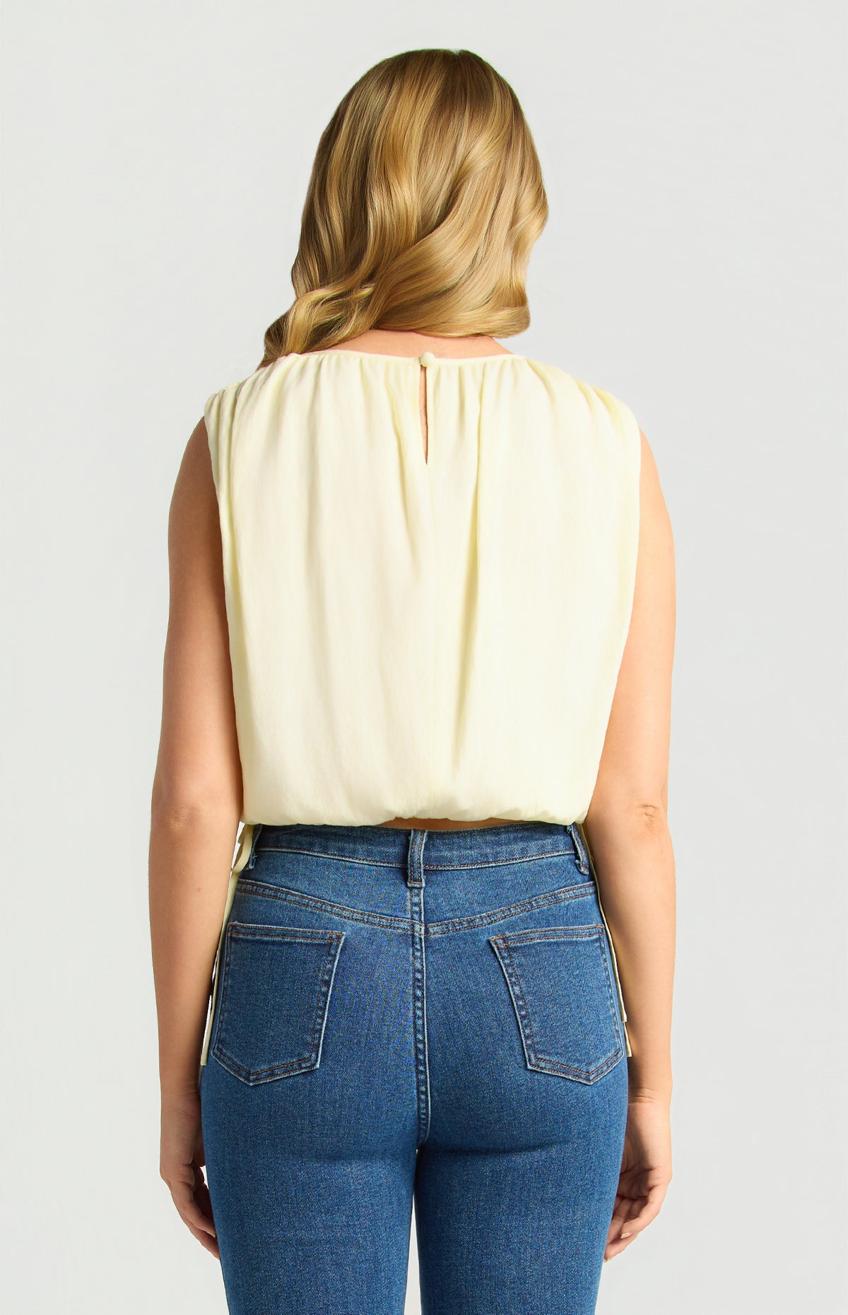 Joanna Sleeveless Top - Butter