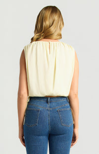 Joanna Sleeveless Top - Butter