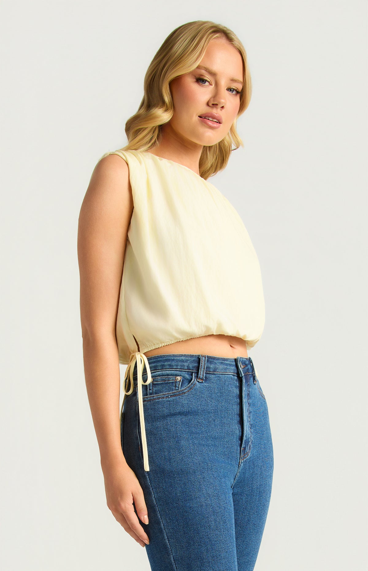 Joanna Sleeveless Top - Butter