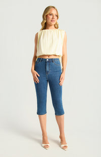 Joanna Sleeveless Top - Butter