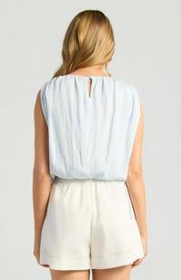 Joanna Sleeveless Top - Pale Blue