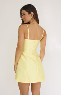 Everly Dress - Lemon