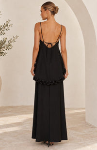 Teisha Maxi Dress - Black