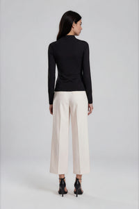 Margot Long Sleeve Top - Black