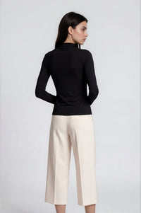 Margot Long Sleeve Top - Black