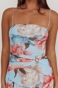 Davis Maxi Dress - Blue