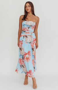 Davis Maxi Dress - Blue
