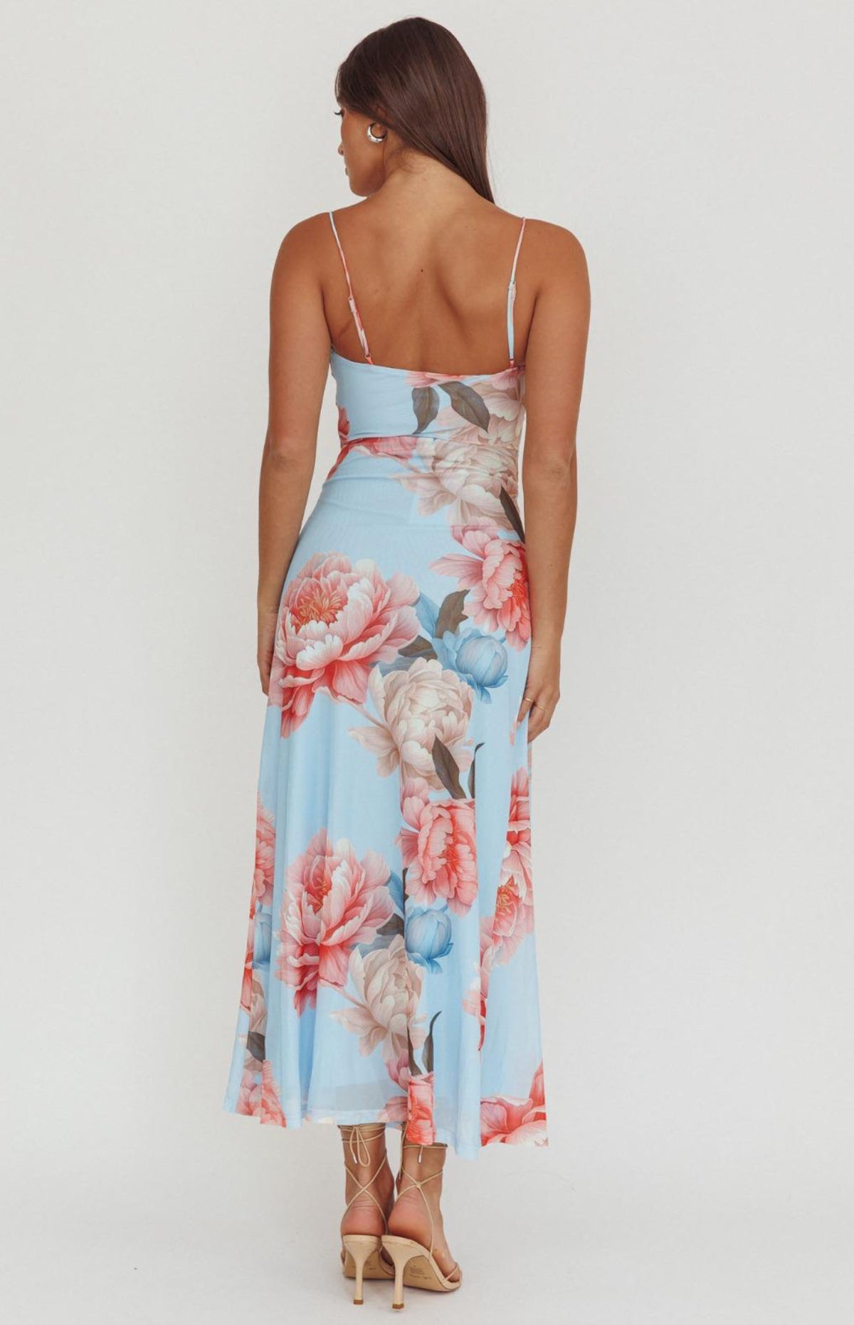 Davis Maxi Dress - Blue