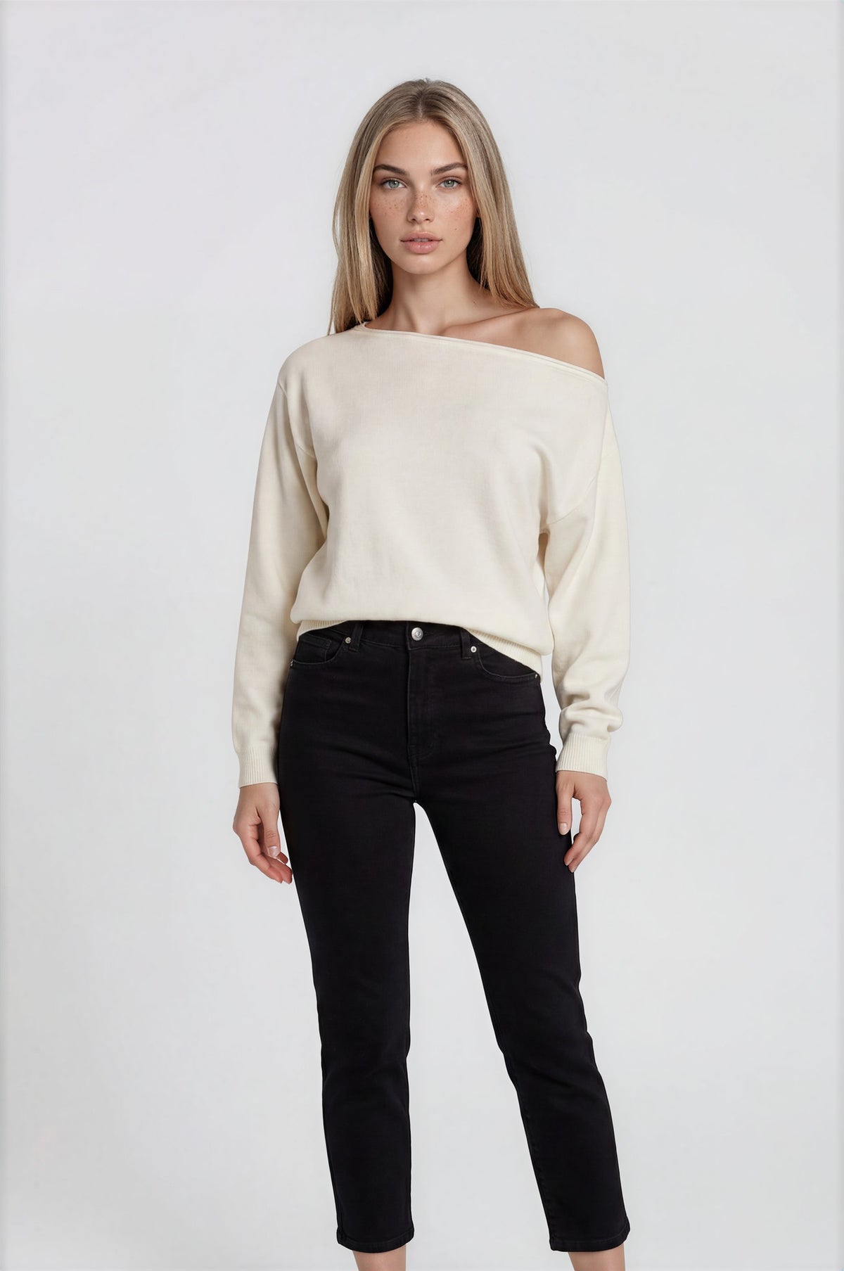 Isobel Off-Shoulder Top - White