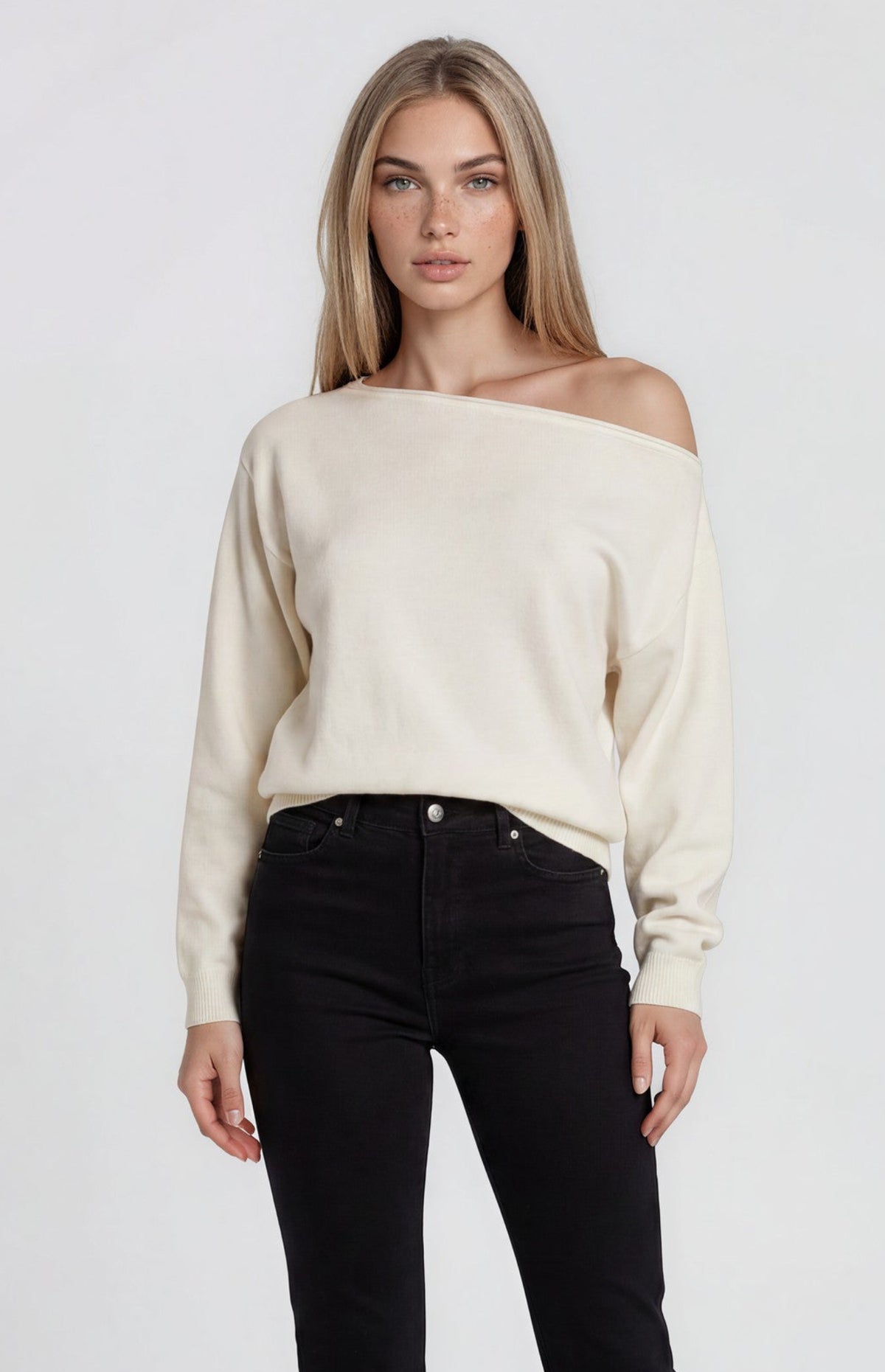 Isobel Off-Shoulder Top - White