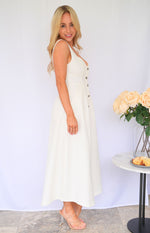 Laycie Dress - White