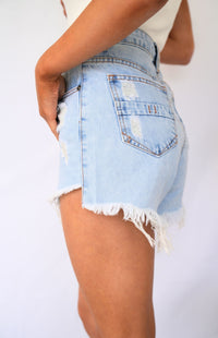 Katrina Shorts - Light Denim