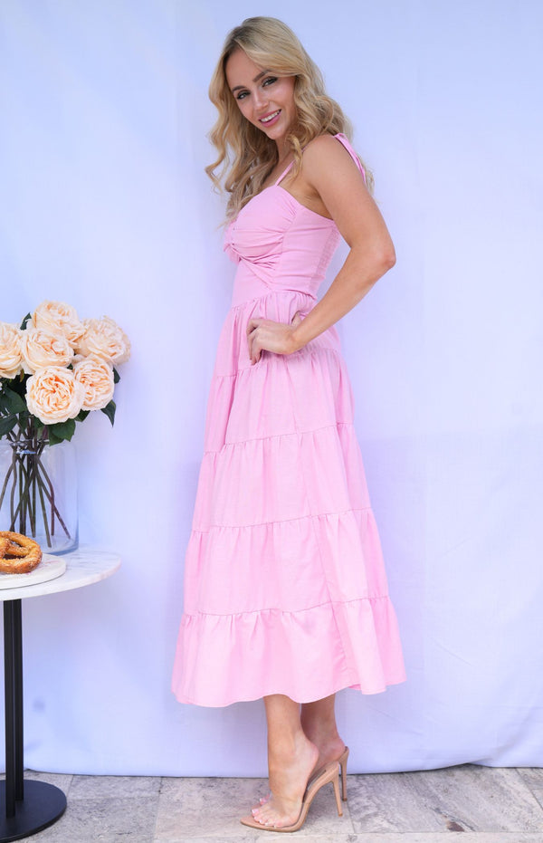 Celine Dress - Pink