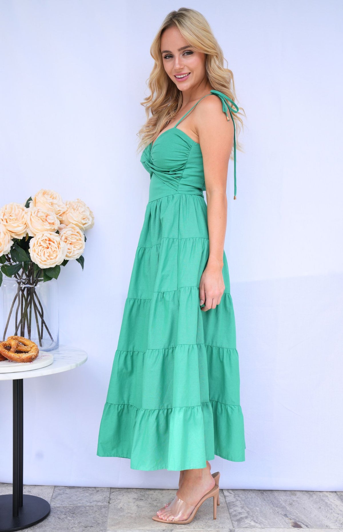 Celine Dress - Green