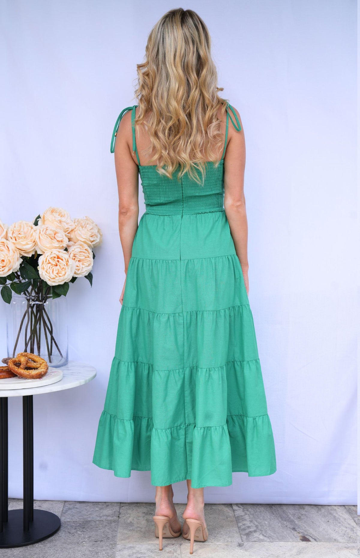 Celine Dress - Green