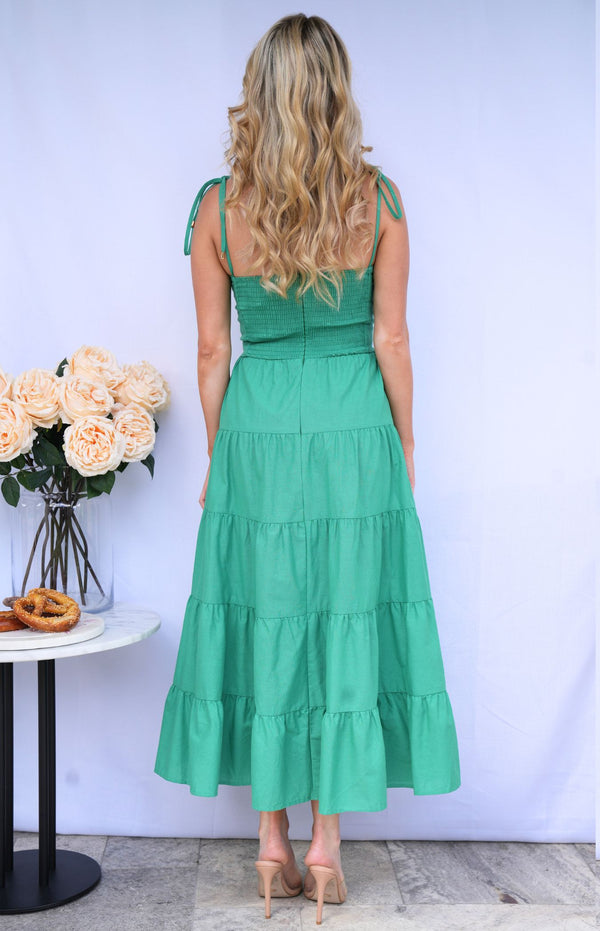 Celine Dress - Green