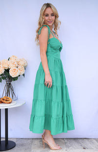 Celine Dress - Green